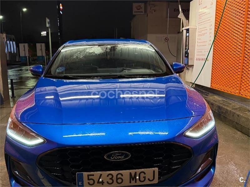 Usado Ford Focus ST-Line 125 CV (91 kW) 2023 Azul Berlina