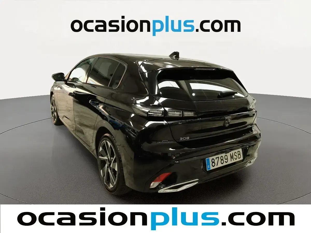 Usado Peugeot 308 Allure 130 CV (95 kW) 2024 Negro Berlina
