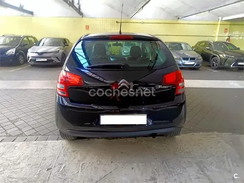 Usado Citroën C3 75 CV (55 kW) 2010 Negro Berlina