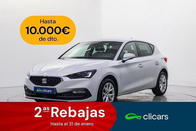 Blanco Usado 2021 Seat Leon Style Berlina | 17.990 € (Precio justo) - Imagen 1/4