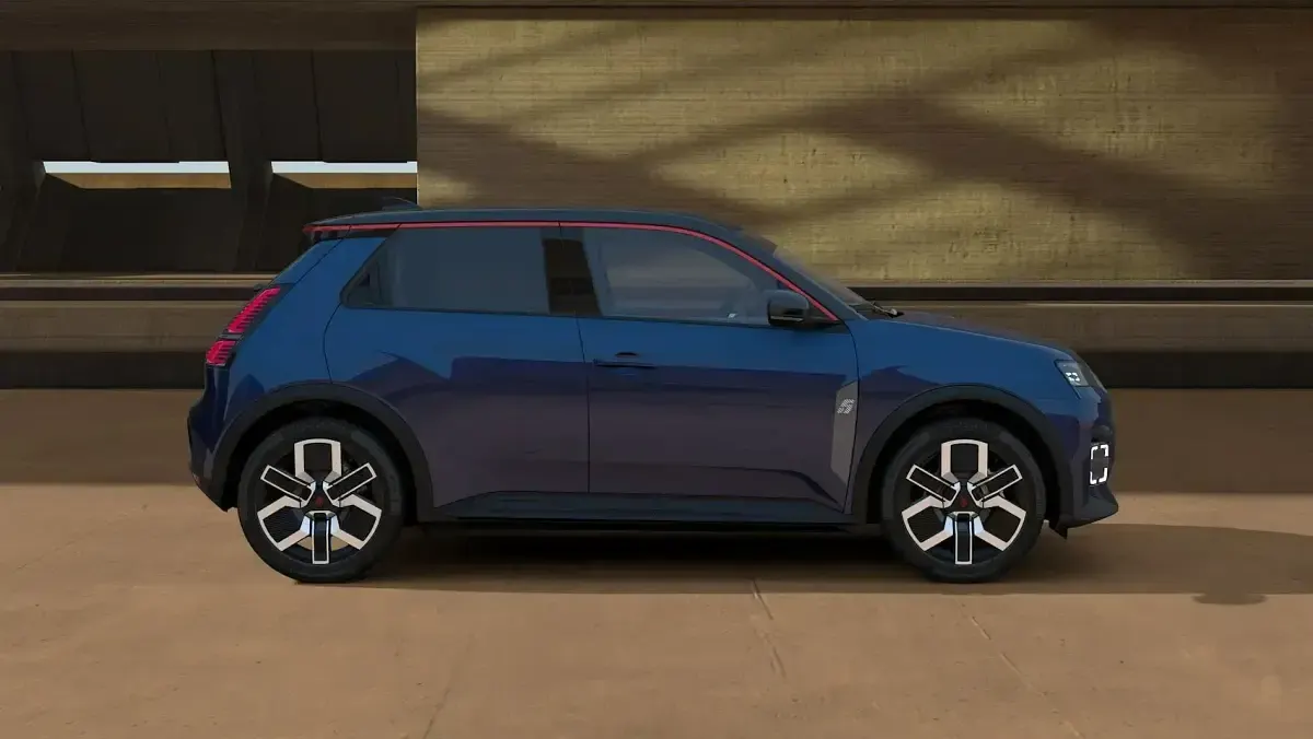 Usado Renault R5 Techno 89 kW (122 CV) 2025 Azul Utilitario