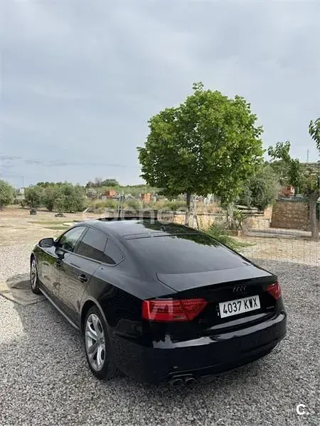 Usado Audi A5 Sportback S-Line 245 CV (180 kW) 2015 Negro Utilitario