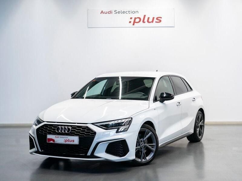 Blanco Usado 2021 Audi A3 Ambiente | 28.900 € (Precio justo) - Imagen 1/4