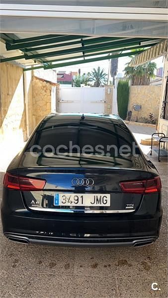 Azul Usado 2016 Audi A6 S-Line Berlina | 14.900 € (Buen precio) - Imagen 1/4