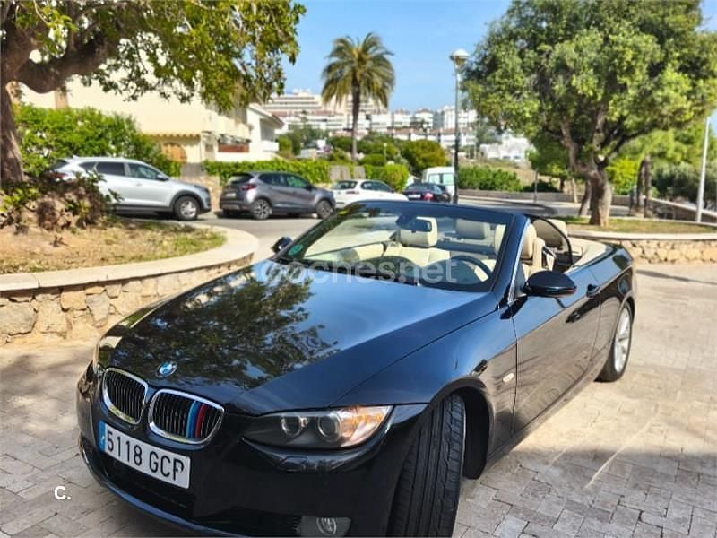 Usado BMW 335 Cabriolet Sport Line 306 CV (225 kW) 2008 Negro Descapotable