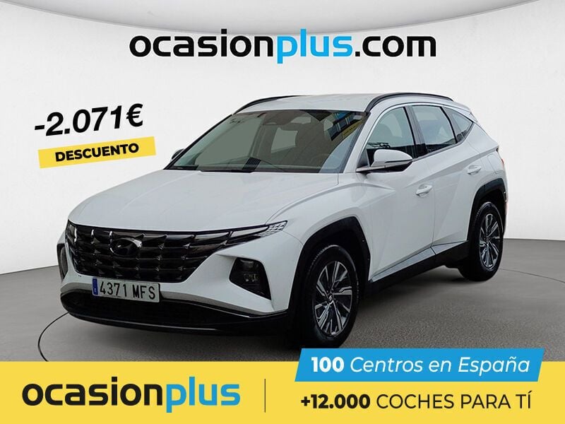 Blanco Usado 2023 Hyundai Tucson SUV | 22.090 € (Precio justo) - Imagen 1/4