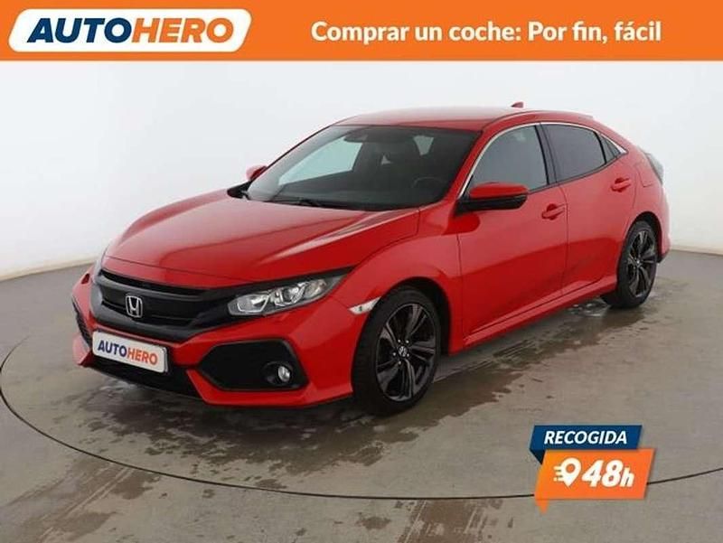 Usado Honda Civic Elegance 129 CV (94 kW) 2018 Rojo Utilitario