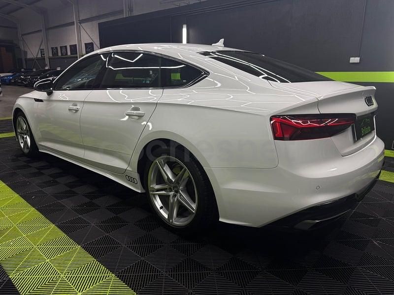 Usado Audi A5 Sportback S-Line 163 CV (119 kW) 2020 Blanco Utilitario