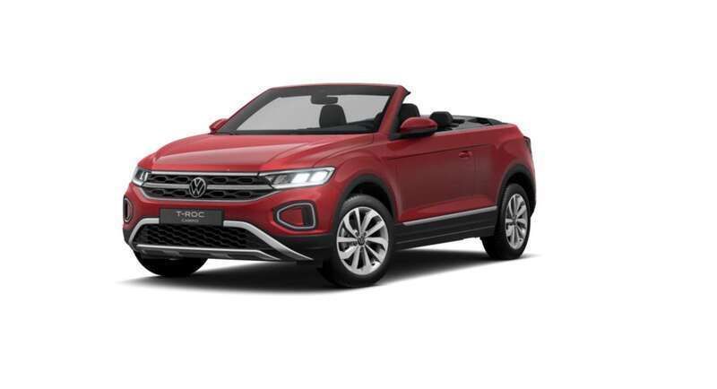 Rojo Nuevo 2025 VW T-Roc Cabriolet Style Descapotable | 33.477 € - Imagen 1/4