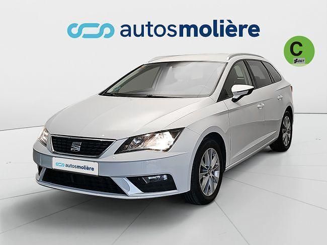 Usado Seat Leon Style Plus 115 CV (84 kW) 2017 Blanco Utilitario
