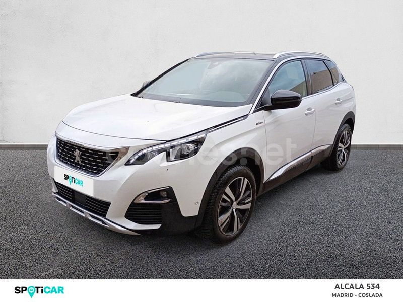 Usado Peugeot 3008 GT-line 130 CV (95 kW) 2019 Blanco SUV