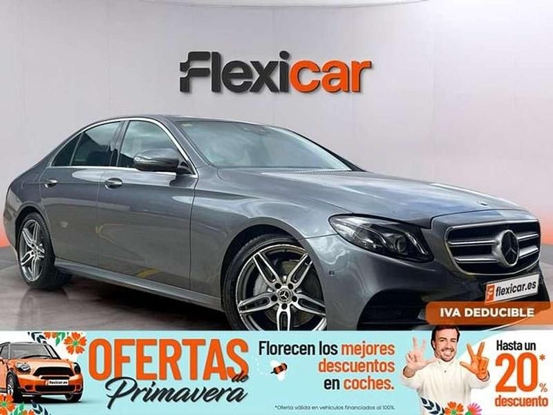 Usado Mercedes E220 194 CV (142 kW) 2018 Gris Berlina
