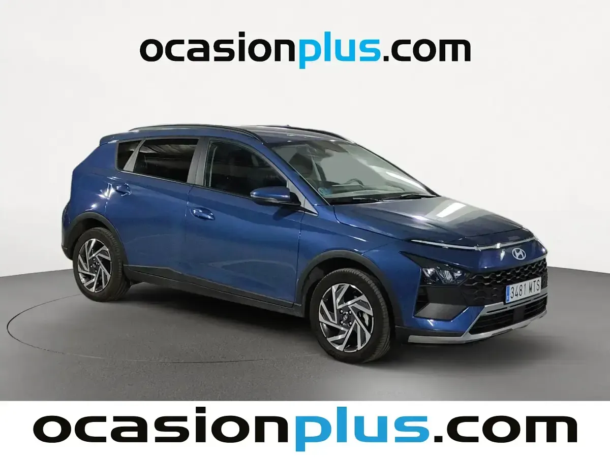 Usado Hyundai Bayon 100 HP (73 kW) 2024 Azul SUV