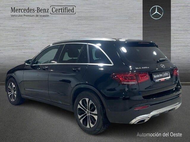 Usado Mercedes GLC220 Exclusive 194 CV (142 kW) 2021 Pintura estándar: negro estánd