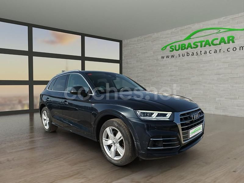Azul Usado 2019 Audi Q5 S-Line SUV | 29.500 € (Precio justo) - Imagen 1/4