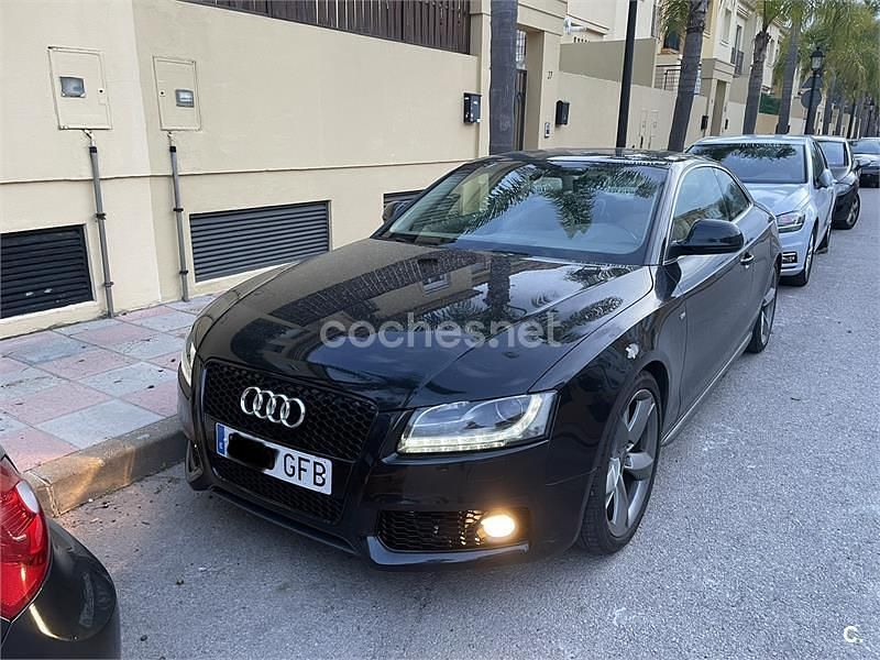 Usado Audi A5 S-Line 170 CV (125 kW) 2008 Negro Coupe