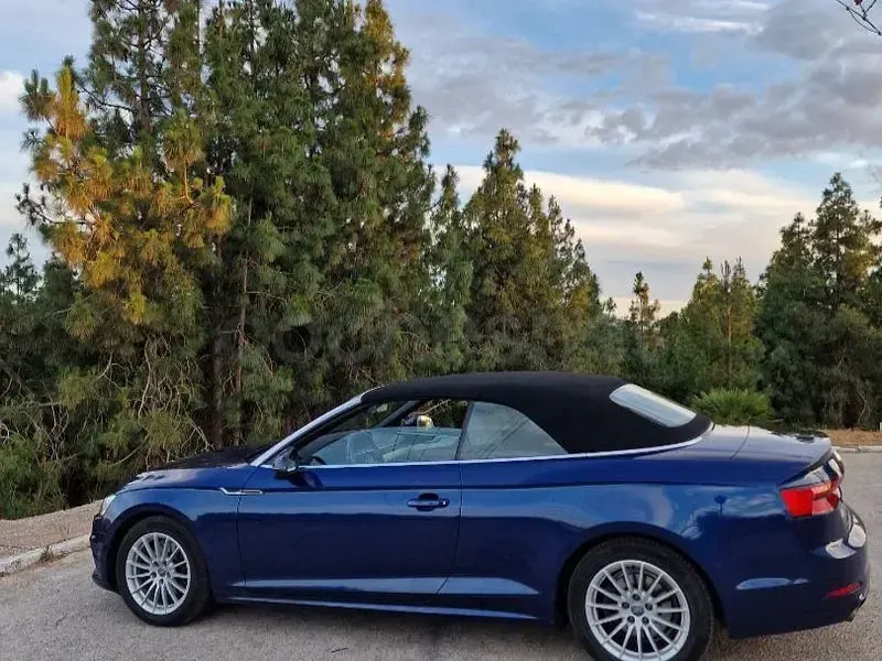 Usado Audi A5 Cabriolet 190 CV (139 kW) 2017 Azul Descapotable