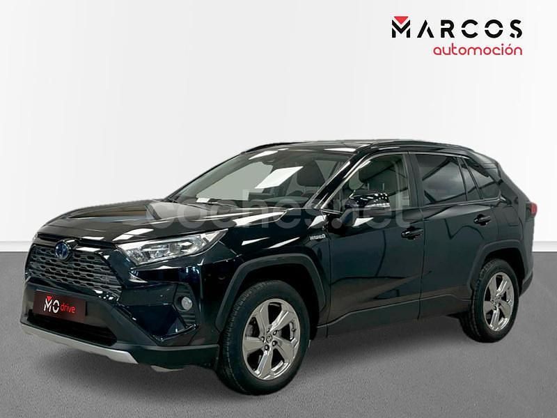 Negro Usado 2021 Toyota RAV4 Hybrid Advance SUV | 28.700 € (Buen precio) - Imagen 1/4