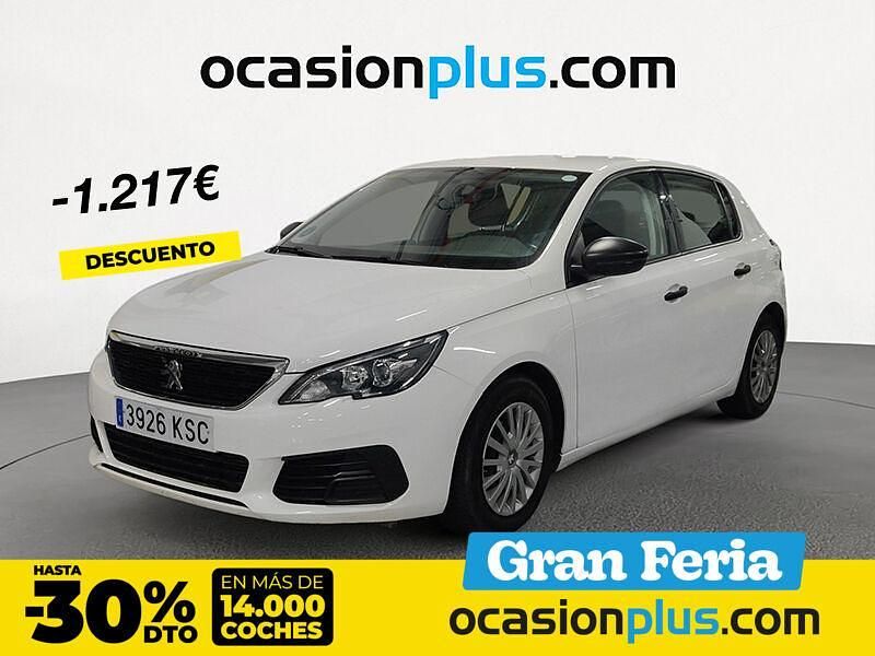 Blanco Usado 2018 Peugeot 308 Access Berlina | 11.990 € (Precio justo) - Imagen 1/4