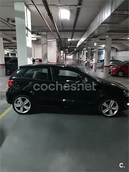 Usado VW Polo Sport 105 CV (77 kW) 2011 Negro Utilitario