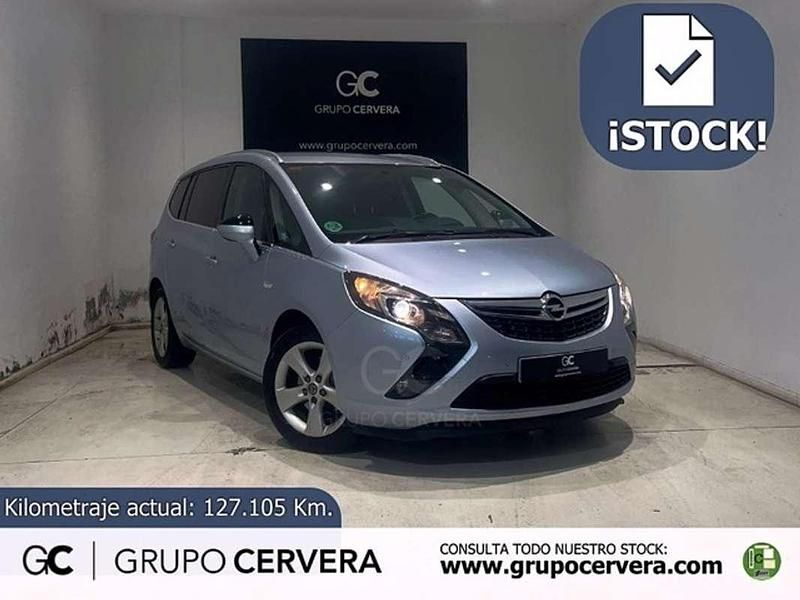 Usado Opel Zafira Selective 120 CV (88 kW) 2016 Plateado Monovolumen