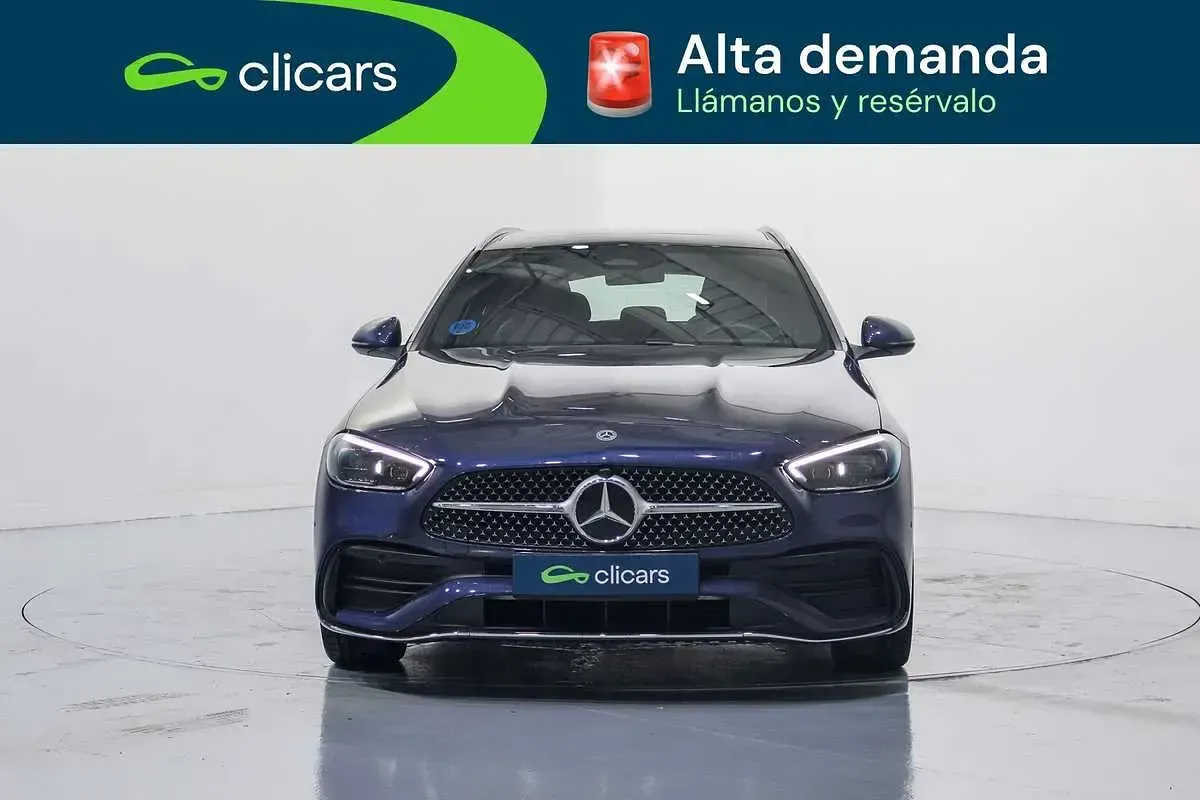 Usado Mercedes C220 200 CV (147 kW) 2024 Azul Familiar