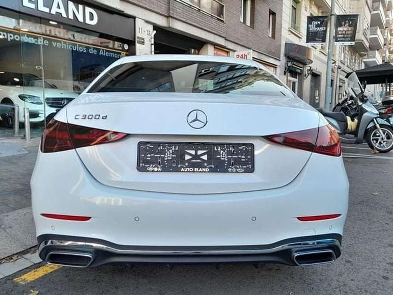 Usado Mercedes C300 AMG 265 CV (194 kW) 2021 Blanco Berlina