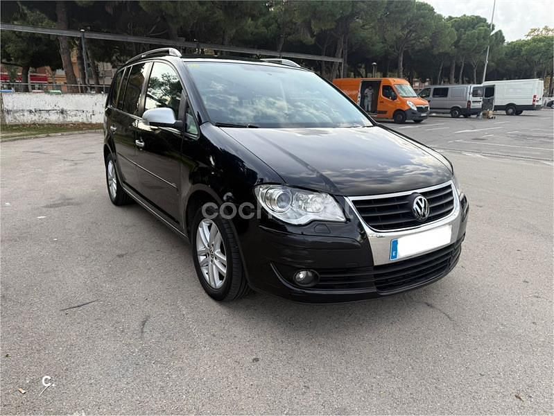 Negro Usado 2007 VW Touran Edition Monovolumen | 7900 € (Precio justo) - Imagen 1/4