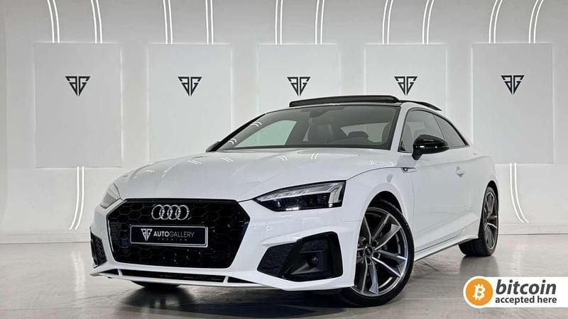 Blanco Usado 2022 Audi A5 S-Line Coupe | 40.900 € (Precio justo) - Imagen 1/4