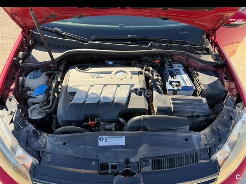 Usado VW Golf VI Sport 110 CV (80 kW) 2009 Rojo Utilitario