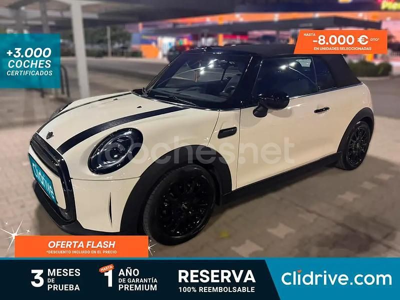 Beige Usado 2021 Mini Cooper Cabriolet Descapotable | 19.490 € (Buen precio) - Imagen 1/3