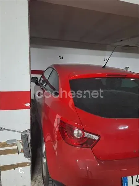 Usado Seat Ibiza SC Style 105 CV (77 kW) 2010 Rojo Utilitario