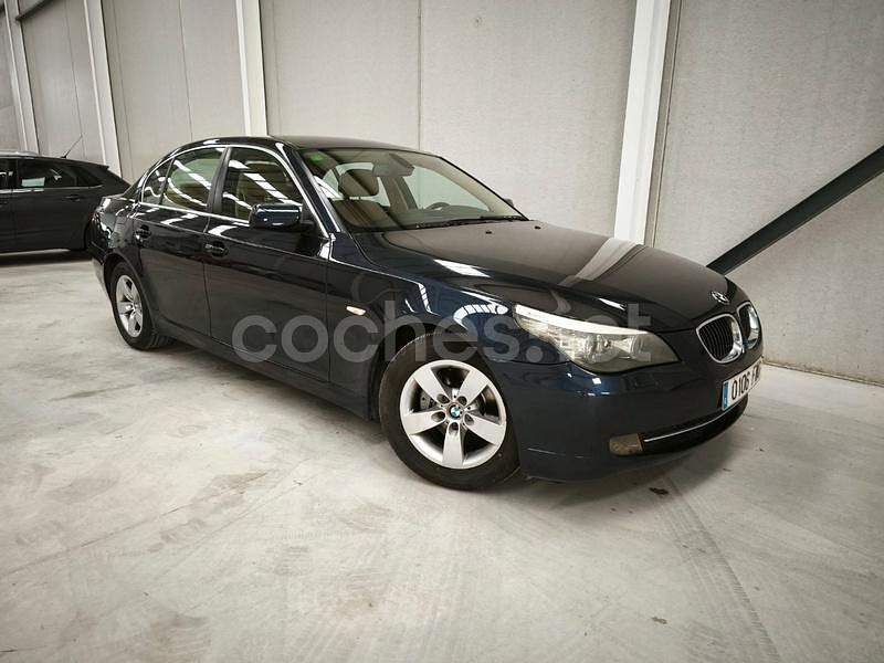 Azul Usado 2007 BMW 520 Berlina | 4999 € (Precio justo) - Imagen 1/4