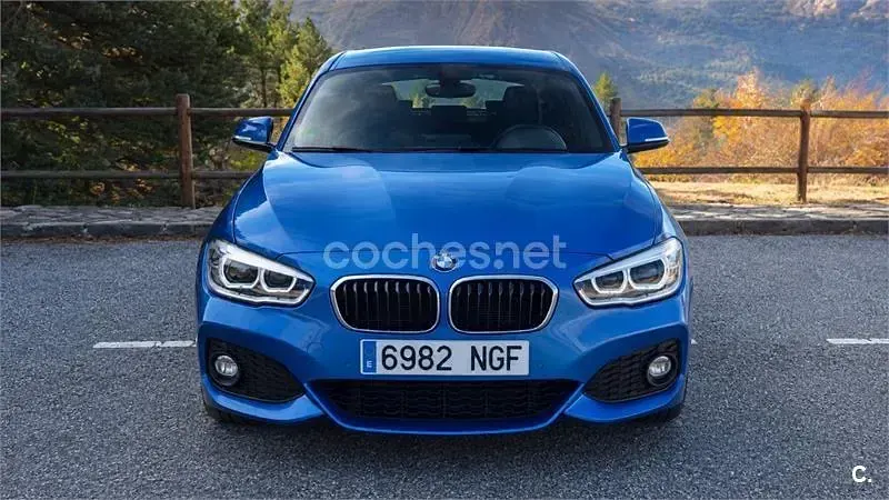 Usado BMW 120 177 CV (130 kW) 2015 Azul Utilitario