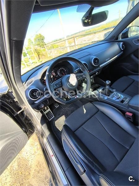 Usado Audi A3 S-Line 116 CV (85 kW) 2020 Negro Berlina