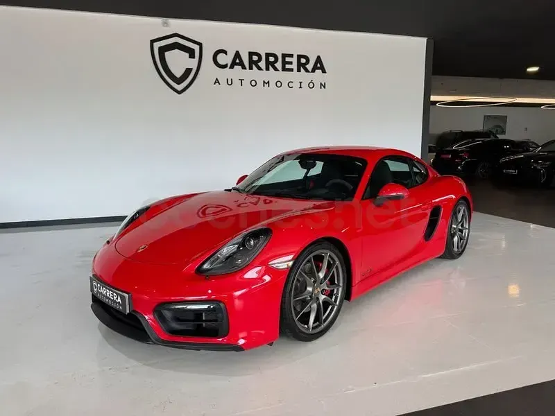 Usado Porsche Cayman GTS 340 CV (250 kW) 2015 Rojo Coupe