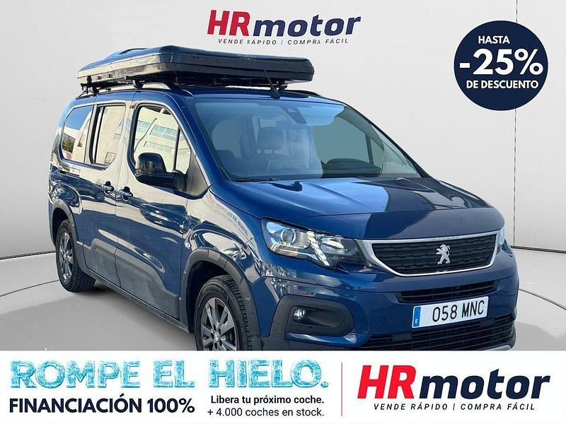 Usado Peugeot Rifter Allure 131 CV (96 kW) 2024 Azul Monovolumen
