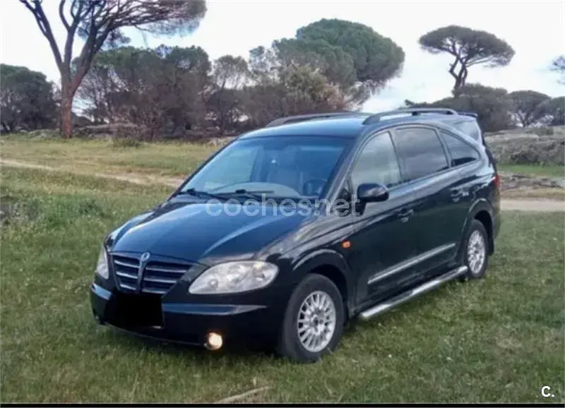 Usado SsangYong Rodius 165 CV (121 kW) 2007 Negro Monovolumen