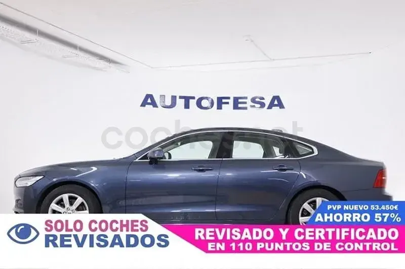 Usado Volvo S90 Momentum 150 CV (110 kW) 2020 Azul Berlina