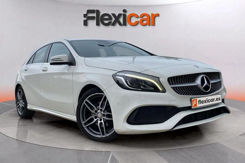 Blanco Usado 2017 Mercedes A200 AMG line Berlina | 17.200 € (Buen precio) - Imagen 1/4
