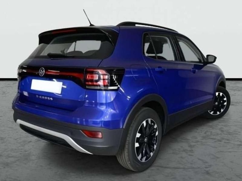 Usado VW T-Cross 95 CV (69 kW) 2022 Azul SUV