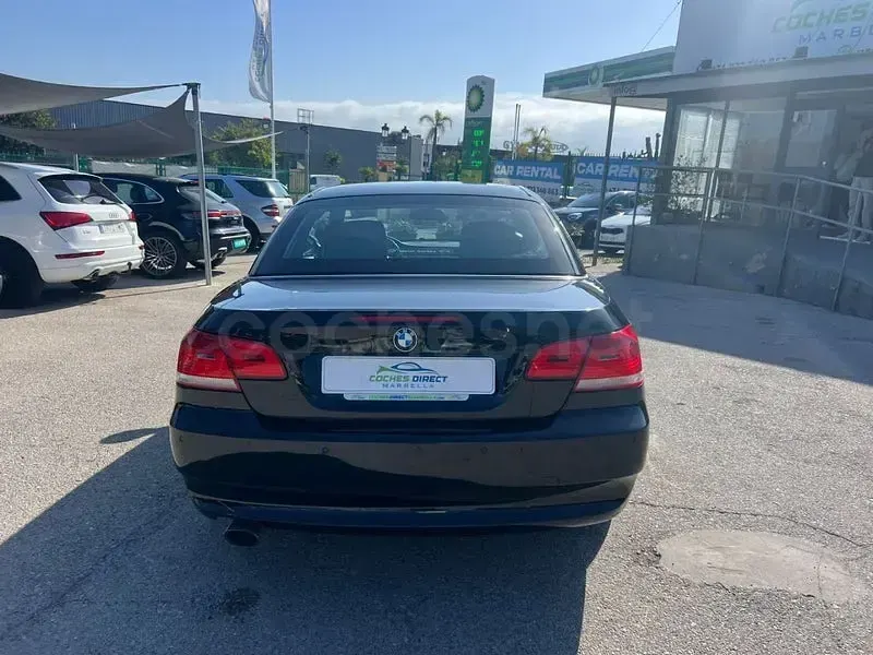 Usado BMW 320 Cabriolet Comfort Edition 170 CV (125 kW) 2009 Negro Descapotable