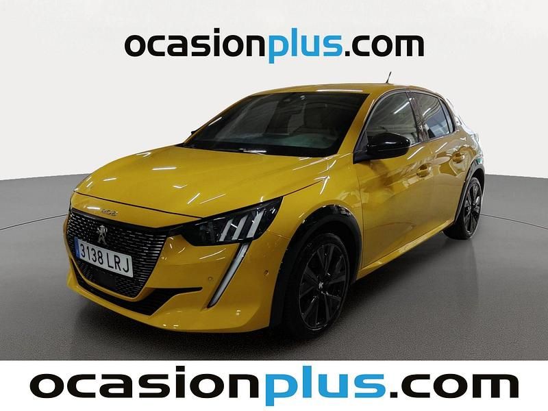 Amarillo Usado 2021 Peugeot 208 GT Utilitario | 16.355 € (Caro) - Imagen 1/4