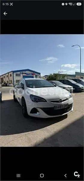 Usado Opel Astra GTC OPC 280 CV (205 kW) 2015 Blanco Berlina