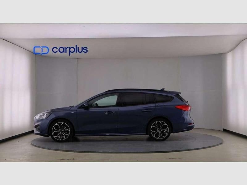 Brugt Ford Focus ST-Line 125 HK (91 kW) 2019 Blå Stationcar