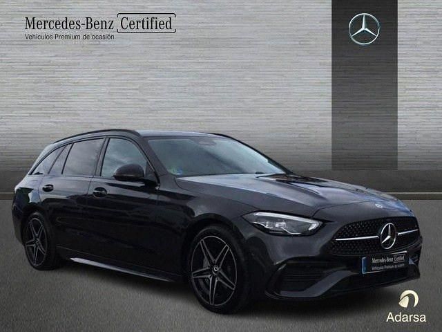 Usado Mercedes C220 AMG line 200 CV (147 kW) 2025 Gris grafito Familiar
