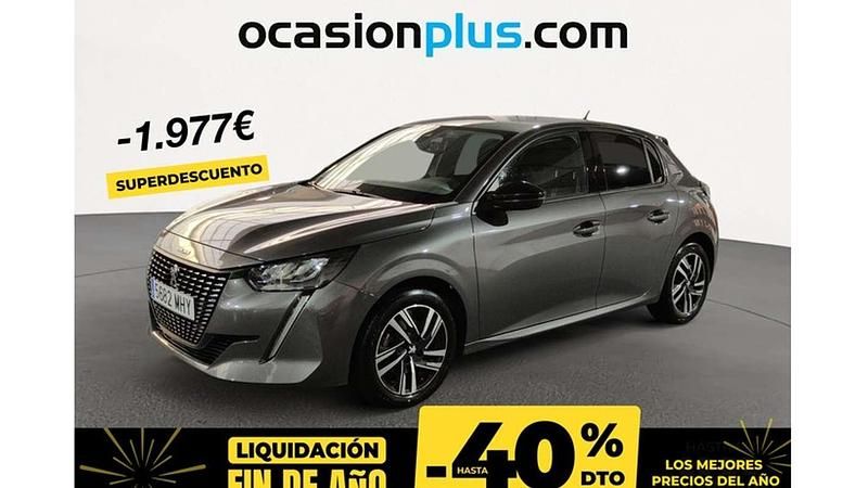 Gris Usado 2023 Peugeot 208 Allure Utilitario | 11.023 € (Precio justo) - Imagen 1/4