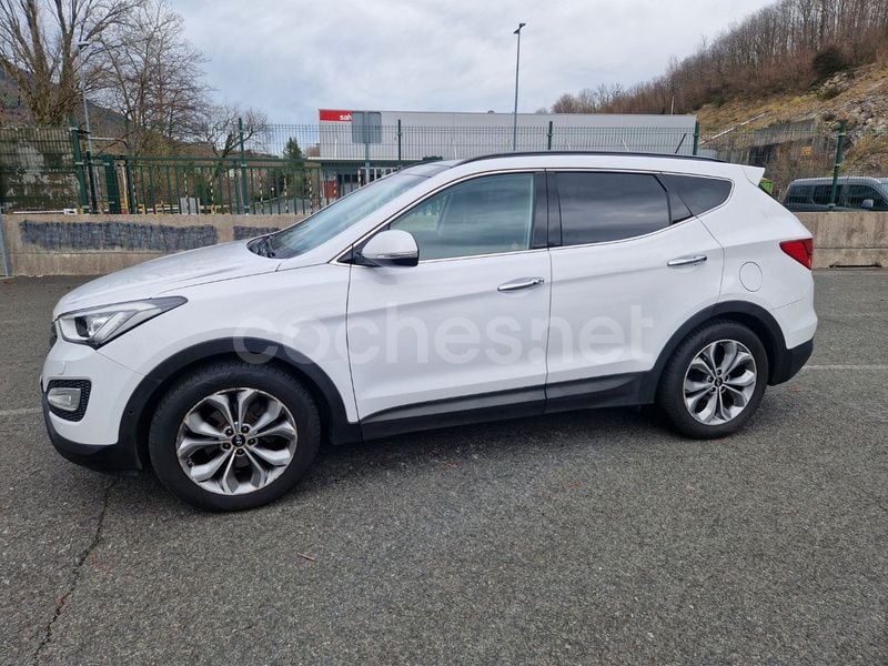 Blanco Usado 2015 Hyundai Santa Fe SUV | 13.900 € (Precio justo) - Imagen 1/4