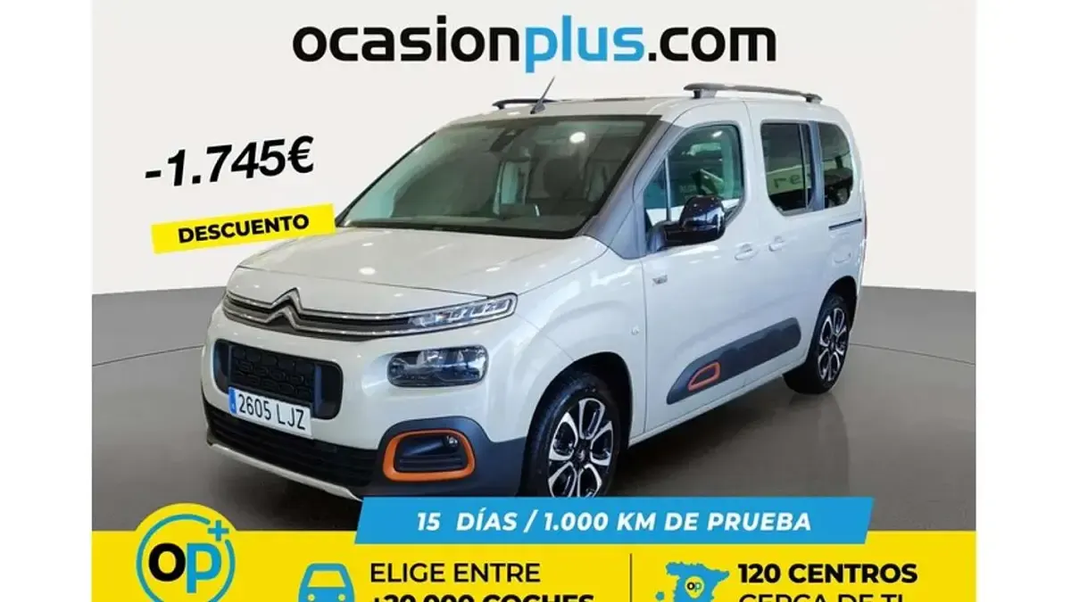 Usado Citroën Berlingo Shine 102 CV (75 kW) 2020 Monovolumen