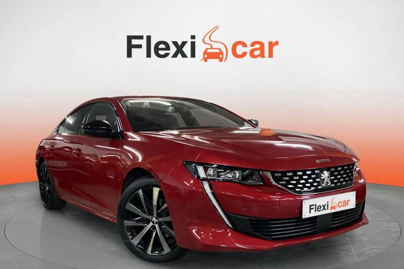 Rojo Usado 2019 Peugeot 508 GT-line Berlina | 18.590 € (Precio justo) - Imagen 1/4
